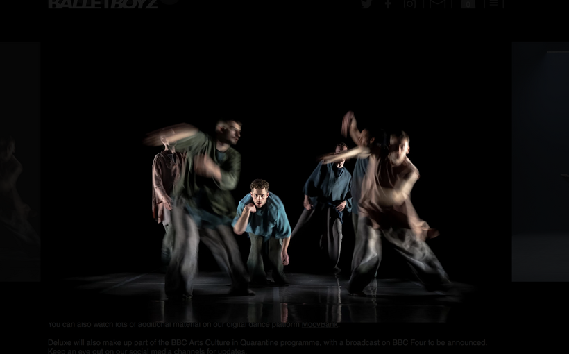 Deluxe - Ripple (BalletBoyz). Foto: George Piper.